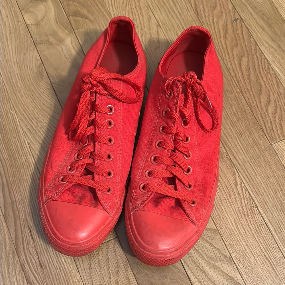 Vibrant Red Chuck Taylor All Stars